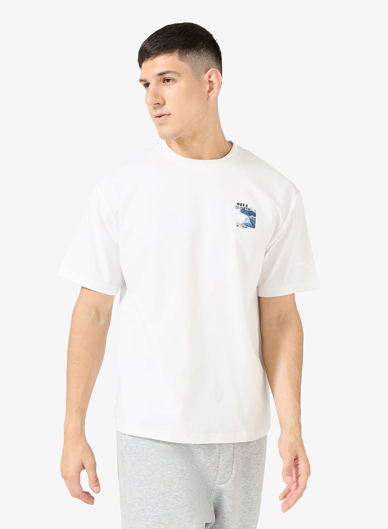 انتا تي شيرت كلاسيكي أبيض - Image 1